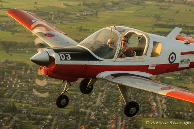 Bulldog G-CBJJ air-to-air