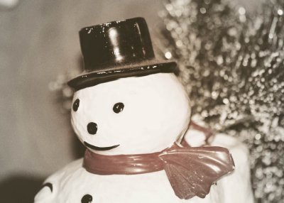 Vintage Snowman
