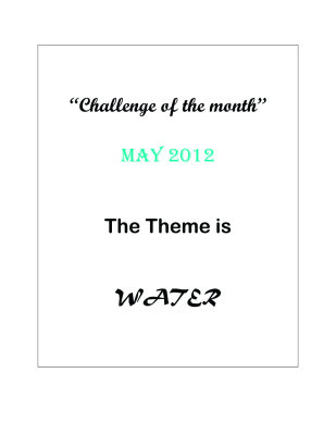 Water Challenge: May 2012