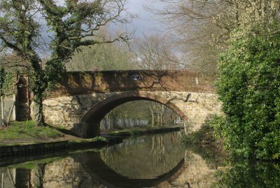 Mytchett Place Bridge - Basingstoke Canal