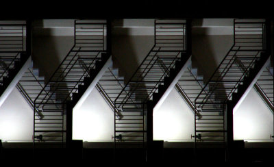 sideways stairways