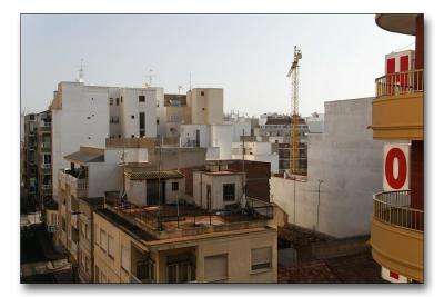 Torrevieja -view from  my room