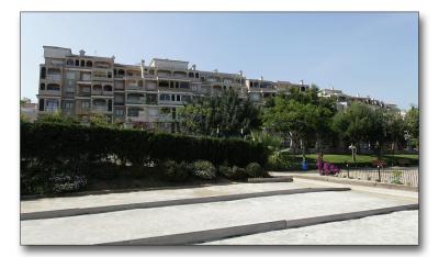 The nations park in Torrevieja