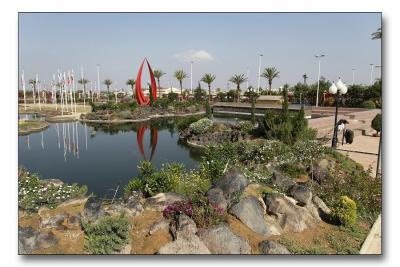 The nations park in Torrevieja