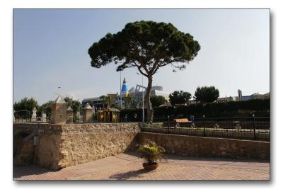 The nations park in Torrevieja