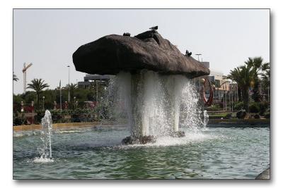 The nations park in Torrevieja