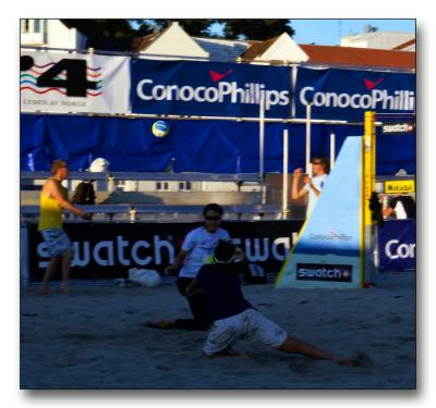 Beach volleyball in Stavanger