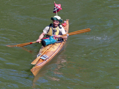 Kayaker John Craun paddles 400 miles