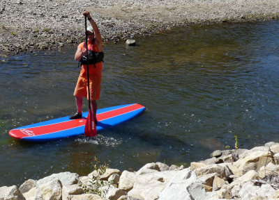 Stand up paddler