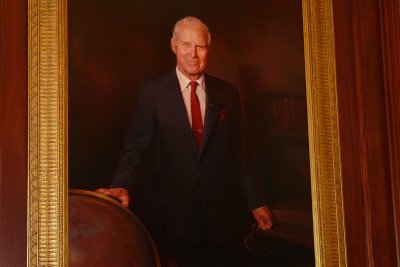 Norman Borlaug portrait