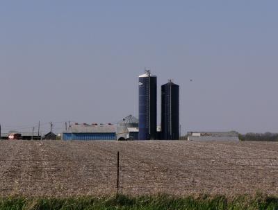 Major silos, near Indianola IA