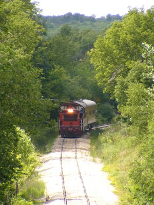 Boone and Scenic Valley train