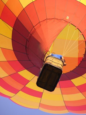 Riders overhead