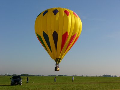 Crew spings into action