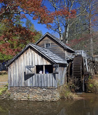 Mabry Mill Front View -Blue Ridge Parkway