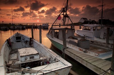 Sunset At Avon Harbor #2