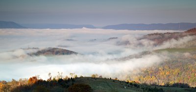 Fog In The Valley-Giles County