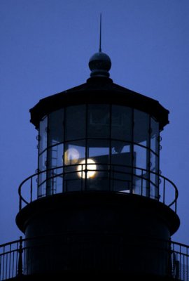 Hatteras Lighthouse At Night