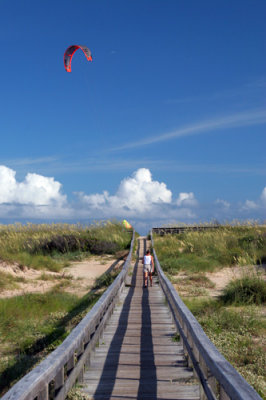 Walkway To The Beach-Hatteras