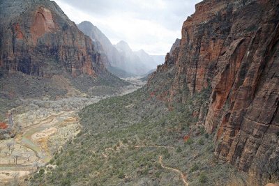Looking Down The Canyon