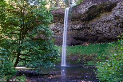 South Falls, Silver Falls  State Park. Oregon - Late Summer