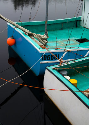 Moored Boats III - Moose Harbour