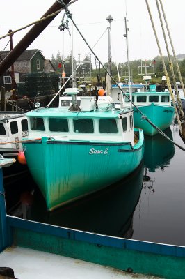 Moored Boats IV - Moose Harbour