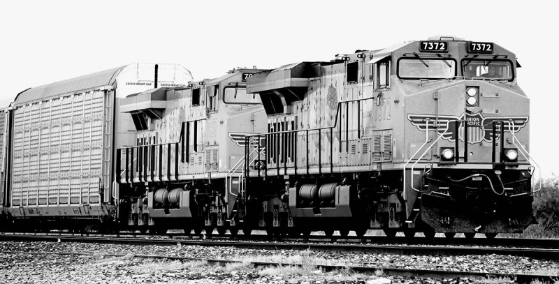 Train near Pumpville Texas