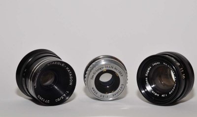 Novoflex 60mm bellows lens and other enlarger lenses