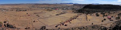 Fort Davis panorama from the overlook