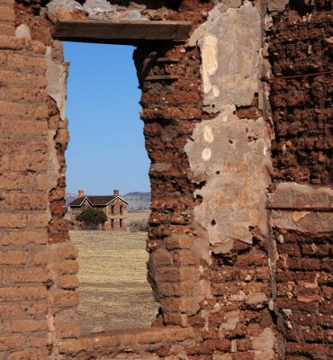 Building in Ft Davis National Historic Site