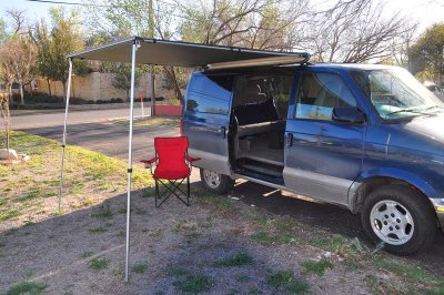 Gotta have some shade in West Texas