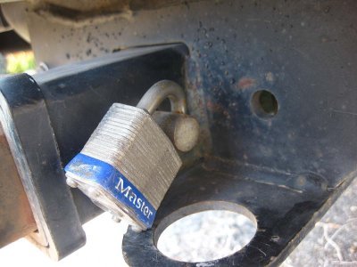 lock for hitch pin