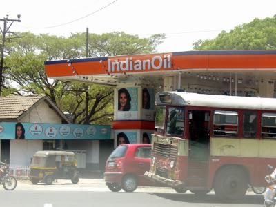Indian Oil and Bus