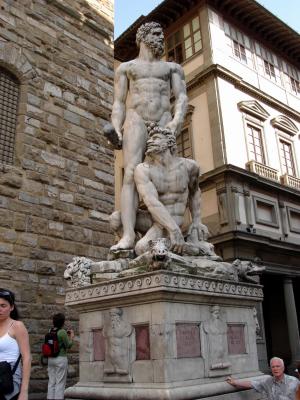 Statue of 'Ercole e Caco'