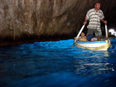 Inside Grotta Azzurra