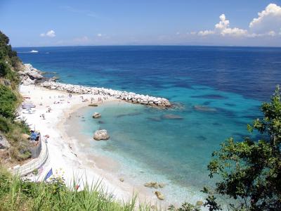 View of the Capri coast