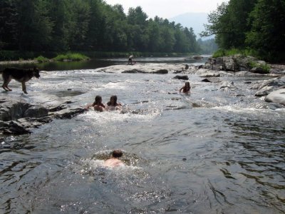 Ausable River---The rest of my family in there as well!