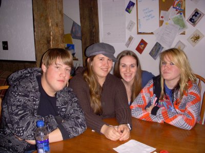 Sam, Kristin, Courtney and Savannah