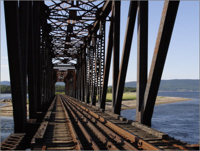 Estuaire de la rivière Saint-Jean, pont (côté Douglastown) #05