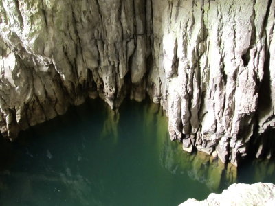 There's nothing like a cave to give you a sense of size and scale