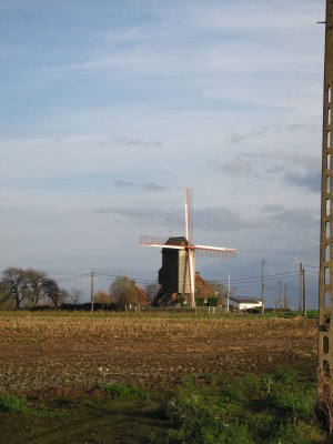 Traditional Windmill near Passchendaele