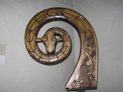A re-creation of a Viking decoration