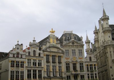 Brussels Grand Place: guild houses