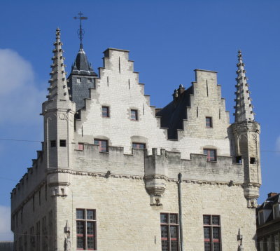 Mechelens old town hall, now an art museum