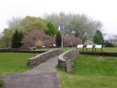 Remnants of Fort at Old Saybrook