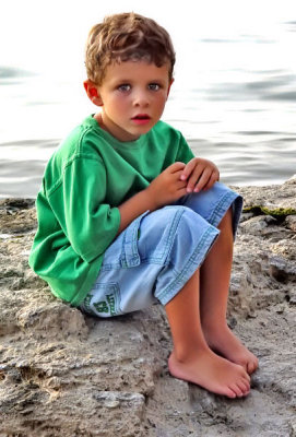 Hunter On the Shores of Lake Erie