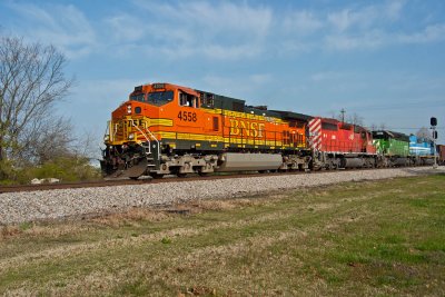 BNSF 4558