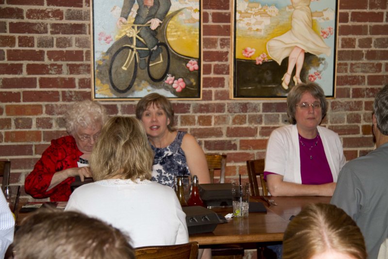 Excel Sloan, Virginia LeTrent and Peggy