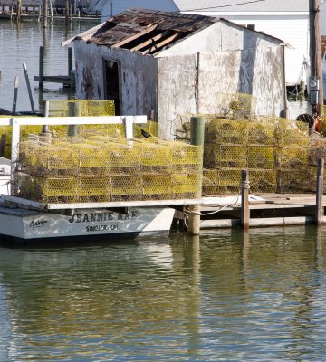 Crab Traps Tangier Harbor, III